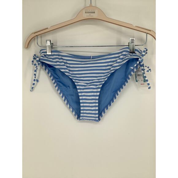 Roxy Women's Medium Pacific Coast Highway Lace Up Hipster Bikini Bottom L15-37 - Picture 2 of 8